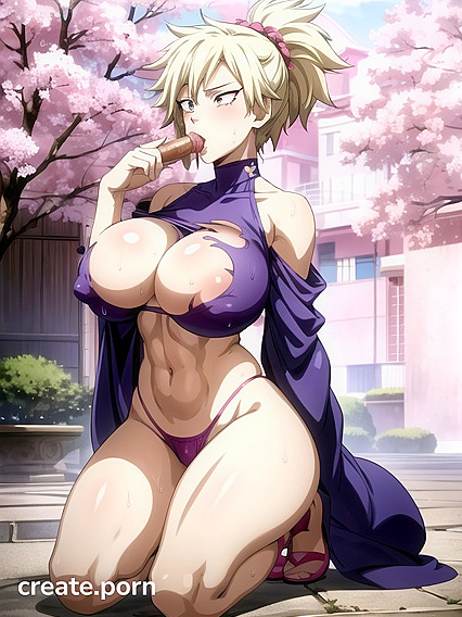 Screencap – Hot Blowjob Picture in Tight-Fitting Clothes Hentai AIPorn
