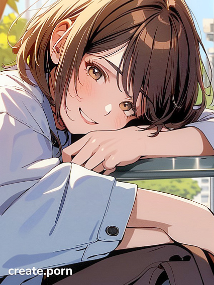 Sunny's Brown-Eyed Seduction in Steamy SFW Hentai Images