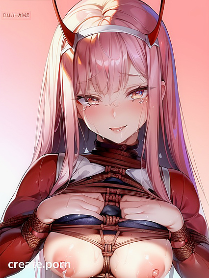 Sweaty Close-Up Picture with Large Breasts in hentai AI Porn