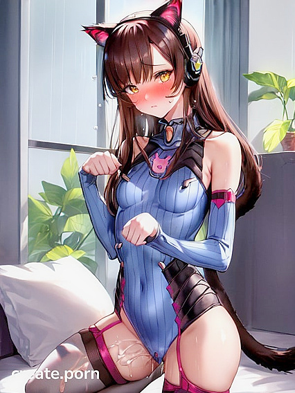 Soft Pastel Dreams – Pale-Skinned Beauty in Sensual Hentai Picture