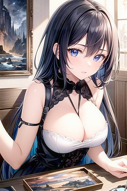Daki in Demon Form from Demon Slayer Enjoys  Nighttime Hentai Pleasure