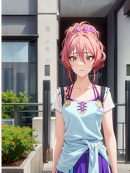 Modern City Waist-Shot Hentai – One Woman's Seductive Adventure