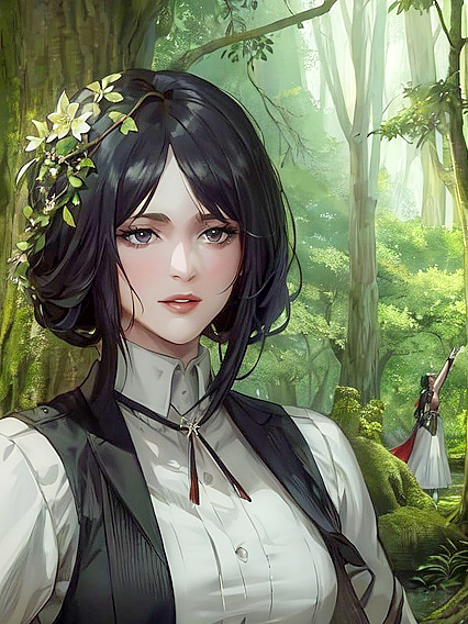 Dancing Alone in the Forest – A Seductive Hentai Fantasy