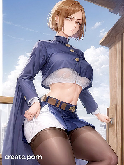 Large Breasts and Thigh-High Socks – A Steamy Undressing Hentai Experience