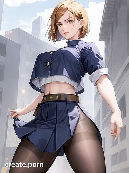 Nobara Kugisaki from Jujutsu Kaisen Stars in Seductive Hentai AI Picture