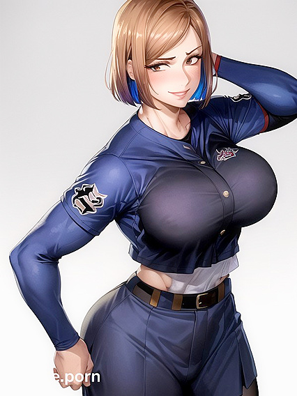 Thigh-High Socks and Seductive Stare – A Front-View Hentai Fantasy