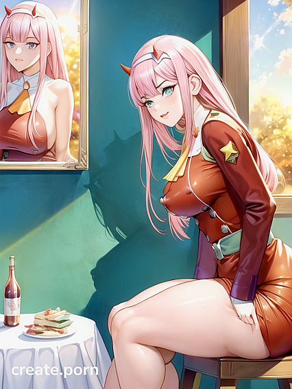 Sunny with Crossed Arms in Captivating Hentai Picture