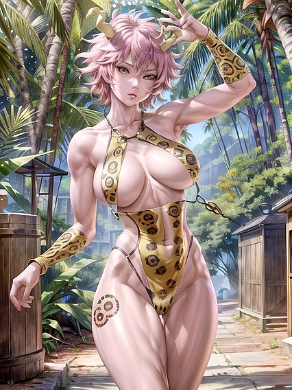 Wet Skinned Aztec Tattooed Boobs Awaiting  Hentai Fucking Ai Hentai Images