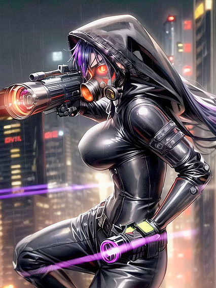 Cyberpunk Vibes – Long-Length Adventures with Furious Anime Beauties