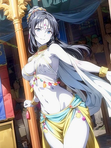 Sunny's Busty Fit Body Shines in Sensual Hentai Images