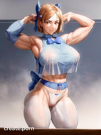 Arms-Up Underwear Fun in Steamy Hentai Images