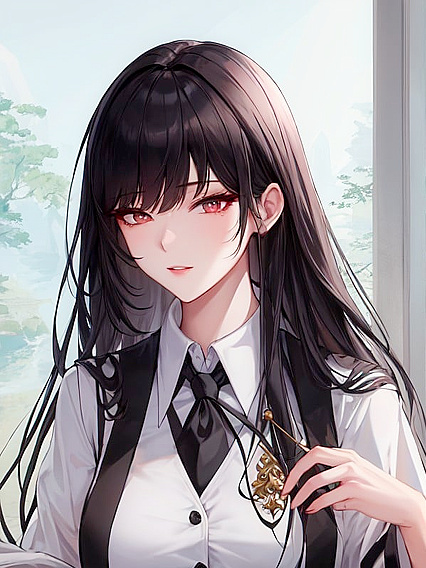 Permed Hairstyle in Seductive Chinese Hentai Picture
