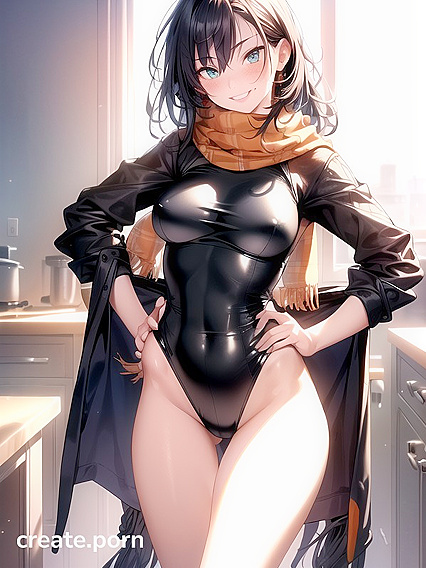 Blushingly Mischievous Fit Girl 18+ in Seductive Hentai Images