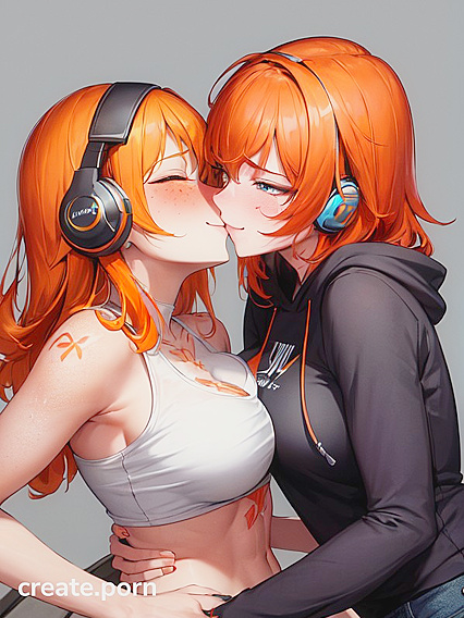 Ginger with Medium Breasts Enjoying Long-Length Hentai Pleasure