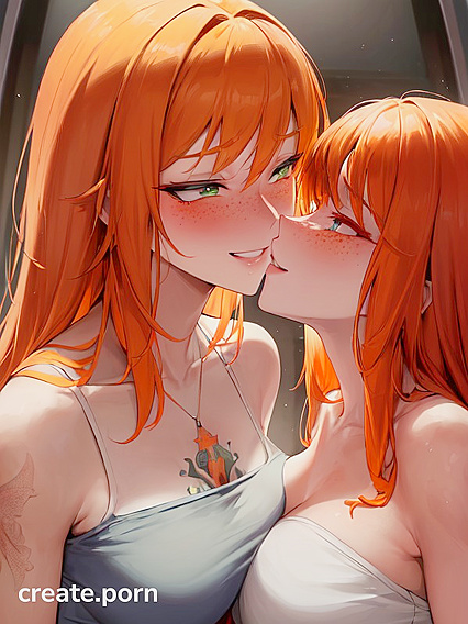 Mischievously Blushing Teen 18+ Enjoying Long-Length Pleasure in 18+ Hentai AIPorn
