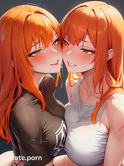 Mischievously Smiling With Green Eyes and a Rounded Ass in Hentai AIPorn