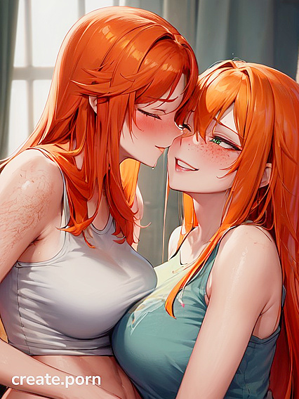 Ginger With Tattoos Enjoying Long-Length Fun in Hentai AIPorn