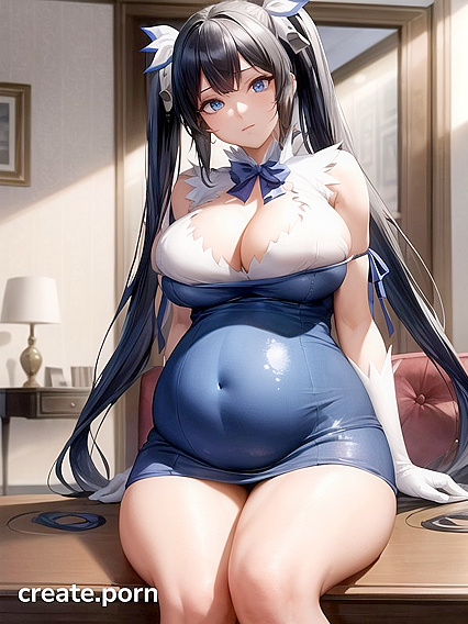 Large-Assed Beauty in Sequin Dress Takes Control in Living Room Hentai Fantasy