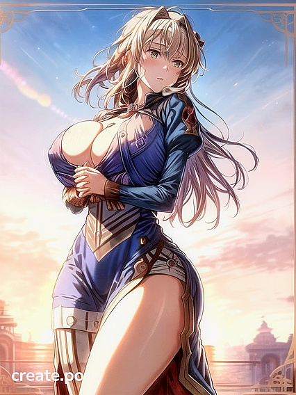 SFW Full Body Breast Expansion Fantasy in Erotic Hentai Animation