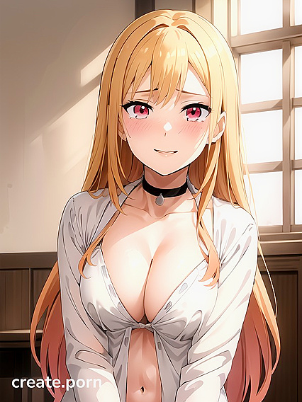 Pink-Eyed Beauty with Braids Cries Happily During  Hentai Images