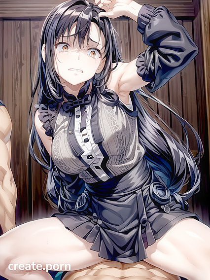 Sunny's Natural Breasts Take Center Stage in Steamy Waist-Shot Hentai Picture