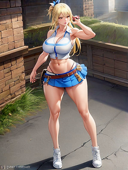Muscular Round-Assed Hentai Fantasy Unleashed in Ultra Detail