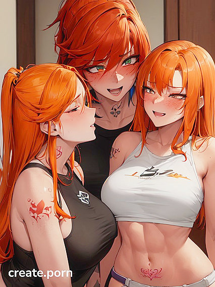 Mischievous Smile and Fit Body Heat up the Hentai Picture