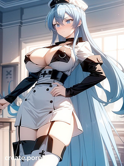 Esdeath from Akame ga Gets Busty in SFW Hentai Fun
