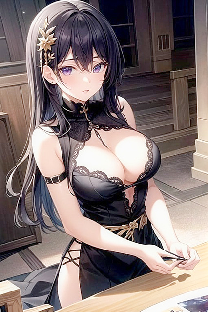 Username Wears Golden Outfit for Seductive Hentai Pleasure