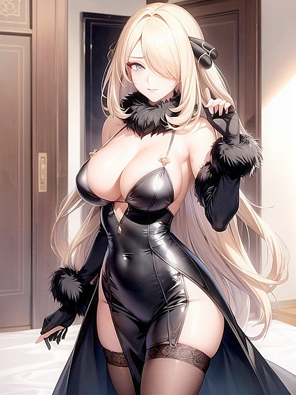 Cynthia from Pokémon Stars in Steamy Hentai AI Adventures