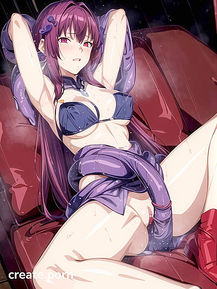 Sci-Fi hentai adventure with two people in a short Ai Hentai Image