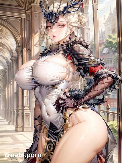 La Signora from Genshin Impact Shows Off Her Massive Ass in Seductive Hentai Images