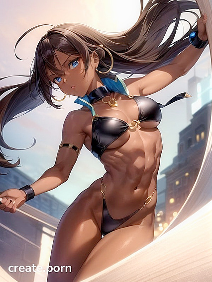 Nessa Rurina from Pokémon Gets Horny in Sexy Hentai Images