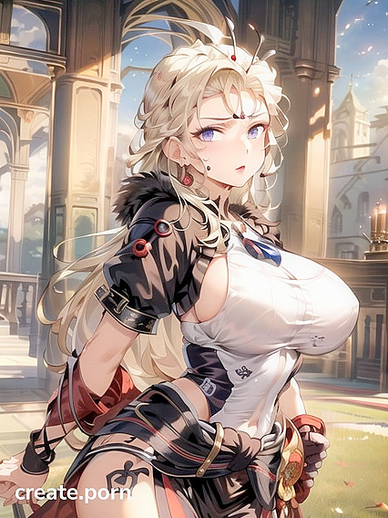 La Signora from Genshin Impact Enjoying Warm Anime SFW Pleasure Ai Hentai Images
