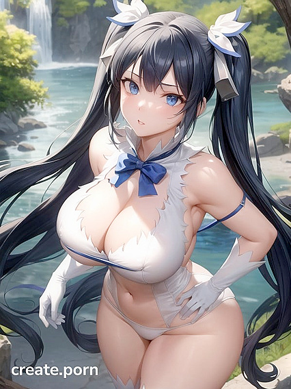 Big-Assed Beauty with Massive Boobs Takes On All Comers in Steamy Hentai Picture