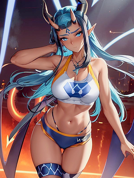 Nessa Rurina from Pokémon Wears Thigh-High Socks for Ultra-Detailed Hentai Pleasure