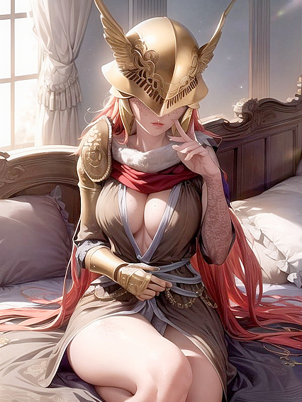 Malenia from Elden Ring Gets Freckled in Ultra-Detailed Hentai Pleasure