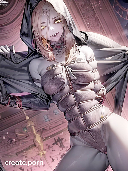 Daniela Dimitrescu from Resident Evil Exposed in Seductive Front View Hentai Images