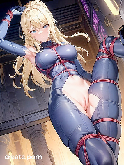 Samus from Metroid Stripped Down with Thick Lines for Naughty Hentai Fun