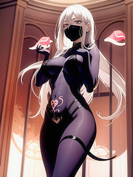Stunning Beauty with Perfect Face Enjoying Extra Hands in Hentai Bliss
