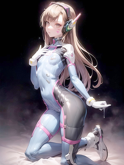 Skinny Girl 18+ with Huge Booty in Minimalist Setting for Steamy Hentai Picture