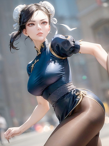 Chun Li from Street Fighter Takes On Exciting Hentai Adventures