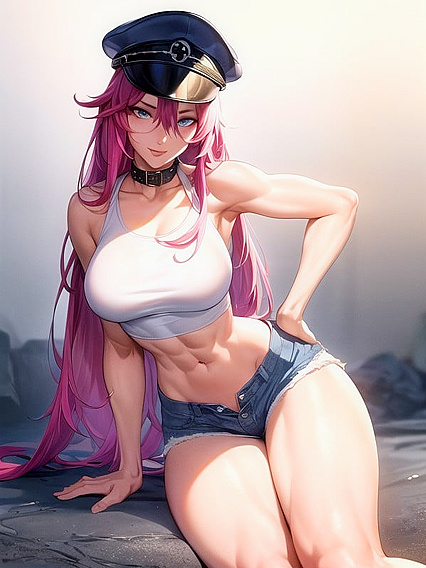 Poison from Street Fighter Gets Wild in Hentai AI Picture