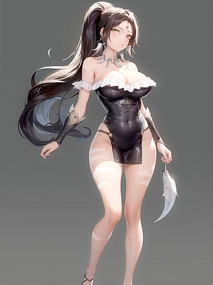 Nidalee from League of Legends Shows Off Her Curves in Seductive Hentai Images