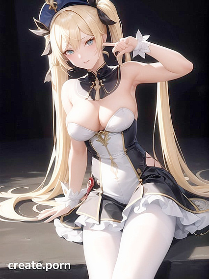 Barbara from Genshin Impact Enjoying  Hentai Sex Images