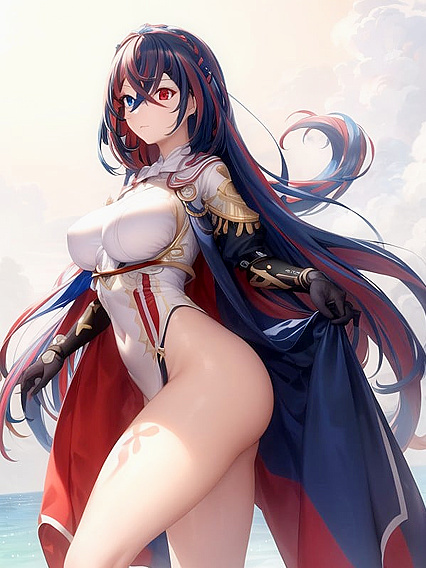 Alear from Fire Emblem Teased with Seductive Feet in Hentai Fantasy