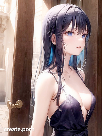 Sensual Side Views of a 20-Something Model in Steamy Hentai Picture