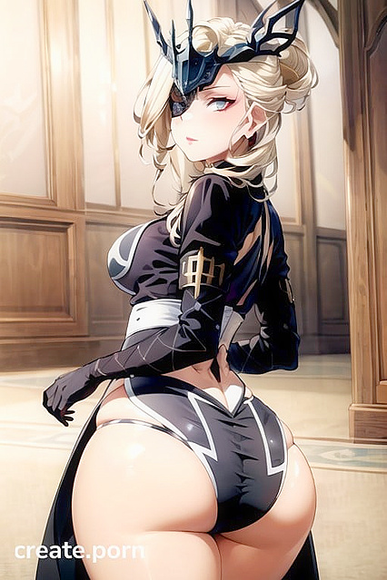 Detailed Skinny Girl 18+ in SFW Hentai AI Picture