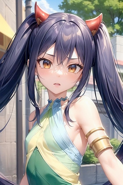 Wendy Marvel from Fairy Tail Stars in Seductive Hentai AI Picture