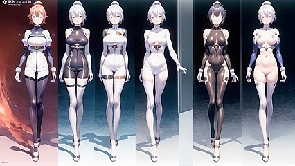 Ayanami Rei from Evangelion in Full-Body Hentai Ecstasy